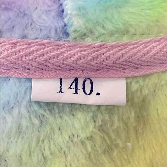 GIRLS Hooded Unicorn Robe (fits 6-7 year old) - Picture 6 of 10